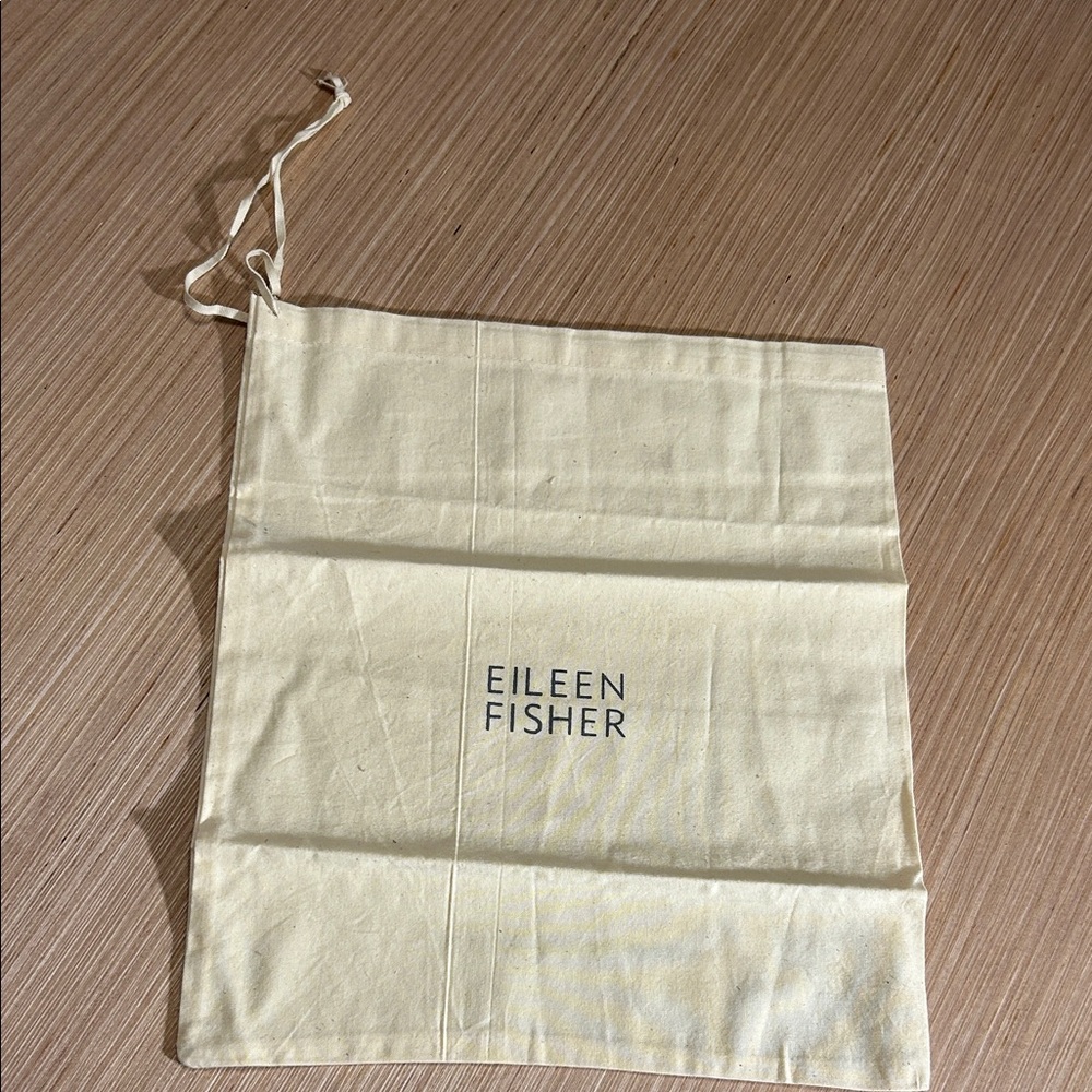 Eileen Fisher Beige Drawstring Bag